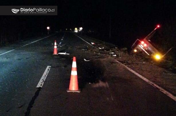 Víctima de accidente en ruta Valdivia-Paillaco residía en la comuna de La Unión