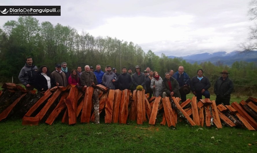 Panguipulli: PDT capacitó a leñeros en manejo sostenible del bosque nativo