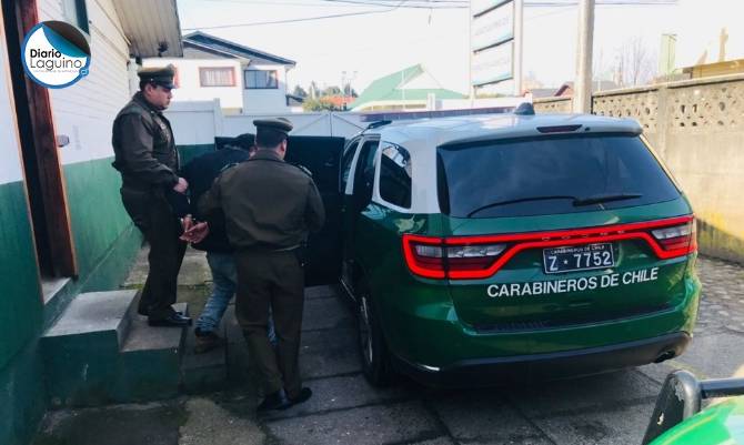 Carabineros detuvo a sujeto que intentó ingresar a una vivienda en Los Lagos