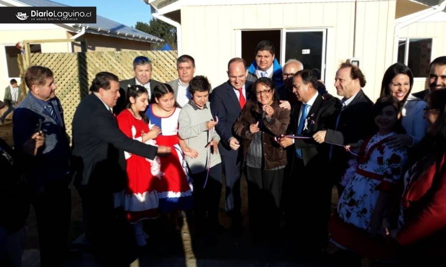 45 Familias de Antilhue cumplieron el sueño de la casa propia tras 9 años de espera