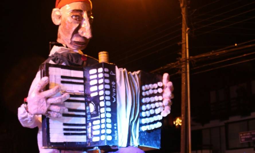 Acordeonista, Baile Caporal y Titanic fueron fueron los grandes ganadores del Carnaval de Primavera en Valdivia 