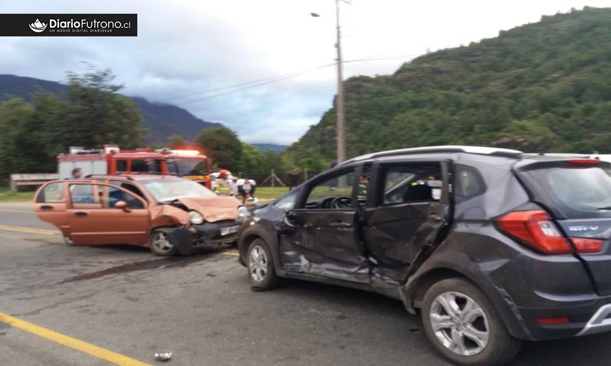 Cinco adultos y un menor lesionados tras violento accidente en Llifén