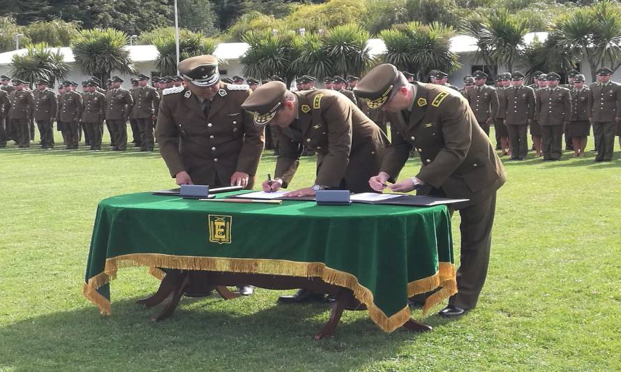 General Iván Ketterer asumió como jefe de Zona de Carabineros de Los Ríos