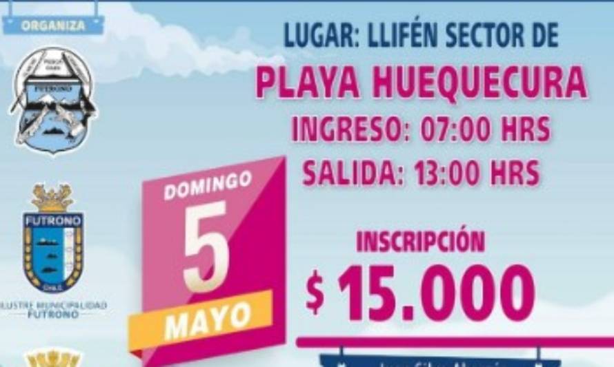 Aún quedan cupos: Este domingo se realizará en Llifén el Campeonato de Pesca "Glorias Navales"