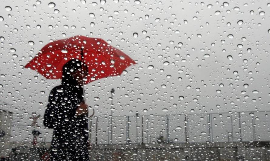 Llegó el invierno: Lluvias pronosticadas para la Región de Los Ríos por los próximos 14 días
