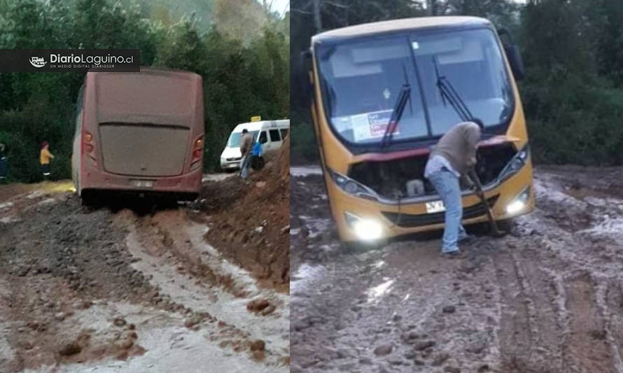 Vecinos de Los Lagos denuncian pésimas condiciones de camino rural