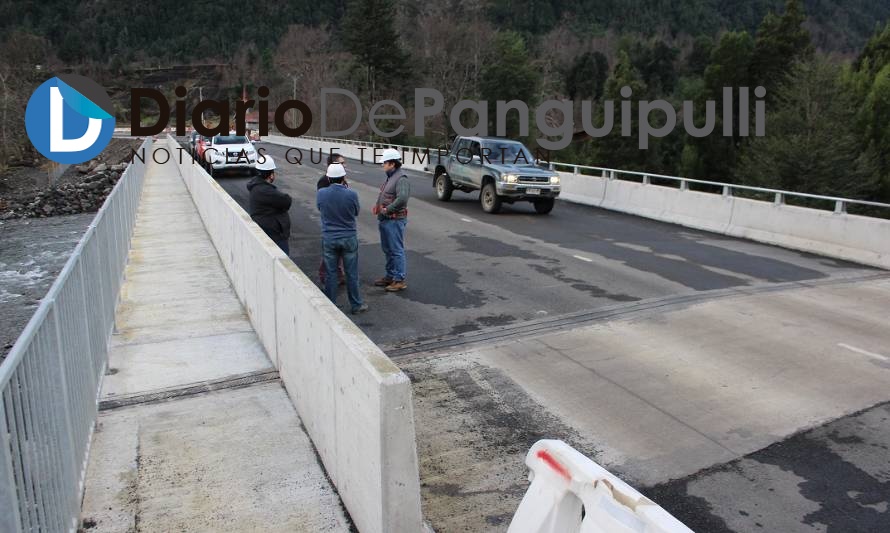 Avanza el mejoramiento de Ruta Coñaripe-Pellaifa-Liquiñe en Panguipulli