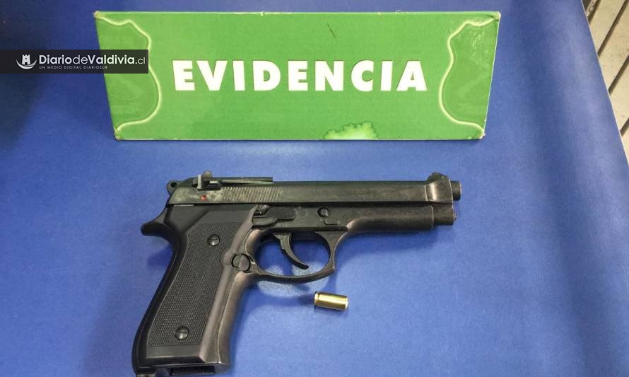 Carabineros detuvo a sujeto tras asalto a bencinera en Valdivia