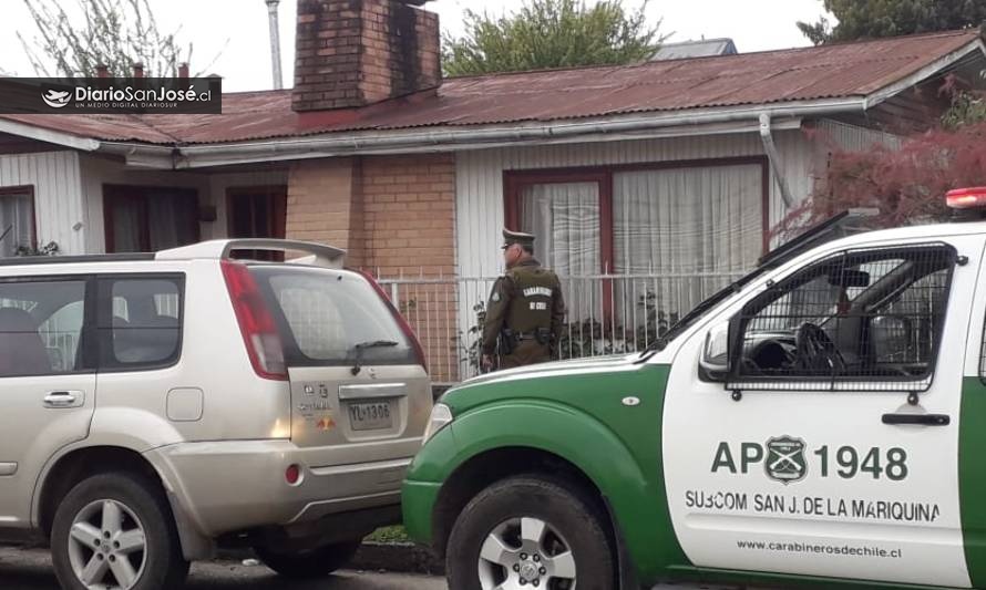 
Carabineros frustró robo a casa del alcalde de San José de la Mariquina