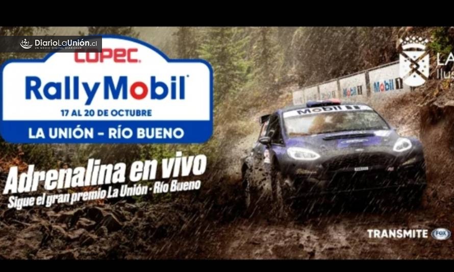 Confirman suspensión de Rally Mobil La Unión-Río Bueno 