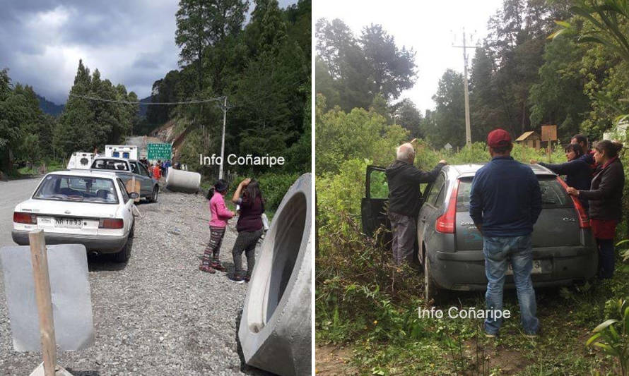 Lesiones leves dejó accidente de ex concejal de Futrono en Coñaripe