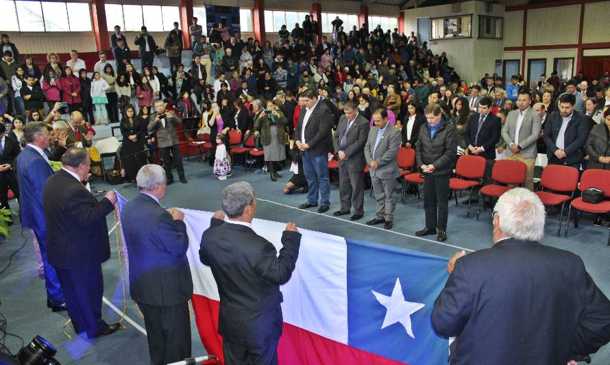 Culto por la Paz de Chile reunió a más de 500 personas en Los Lagos 
