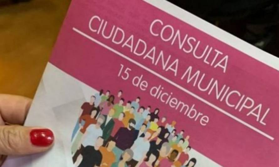 Consulta ciudadana: Más de 2000 personas acudieron a votar en Panguipulli