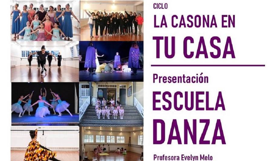 Este sábado se presentará la Escuela de Danza de la Casona Cultural de Panguipulli