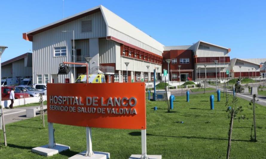Confirman Covid positivo en 4 funcionarios del Hospital de Lanco