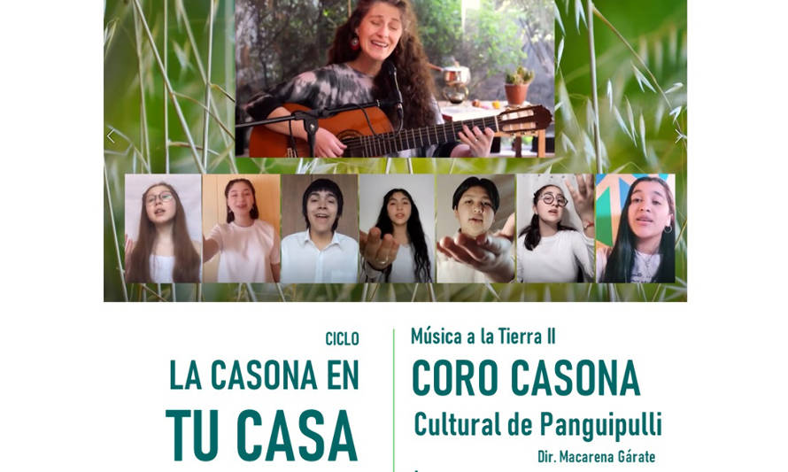 Segunda presentación "Música a la Tierra" del Coro de la Casona Cultural de Panguipulli