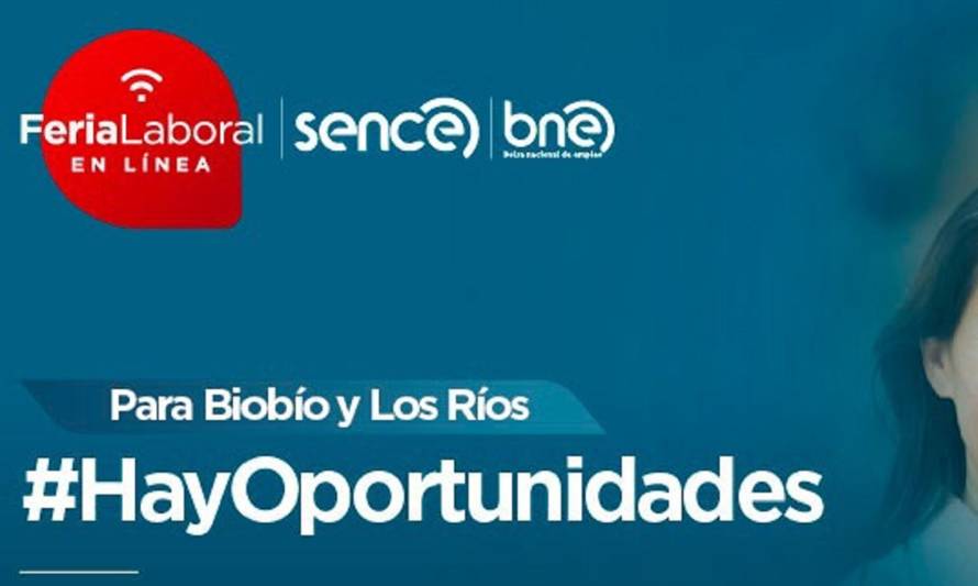 Hasta mañana se extiende Feria Laboral en Línea del Sence en Los Ríos