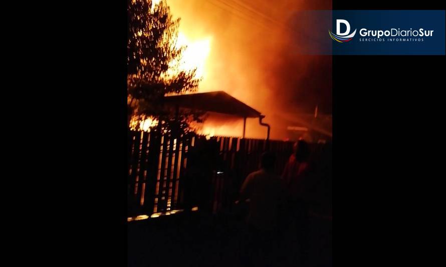 Dos viviendas siniestradas tras incendio en La Unión 