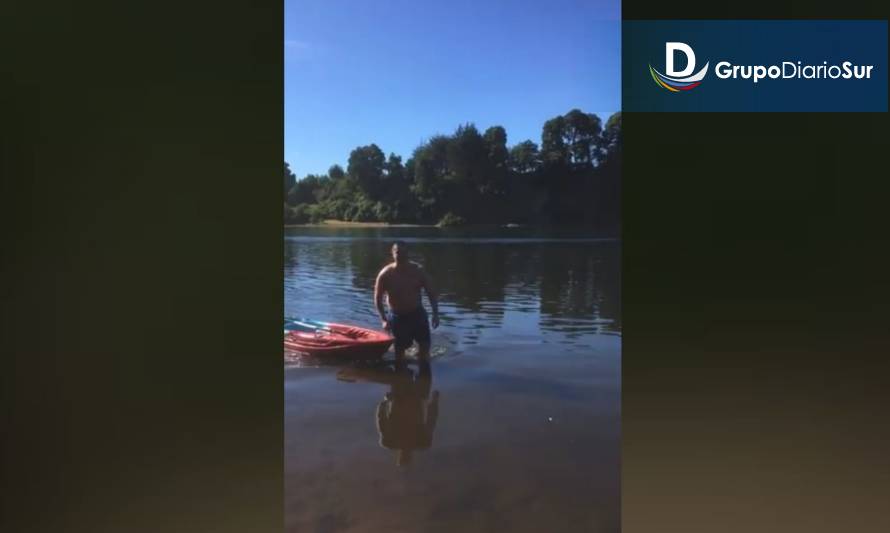 Kayakistas rescataron a mujeres que eran arrastradas por río San Pedro