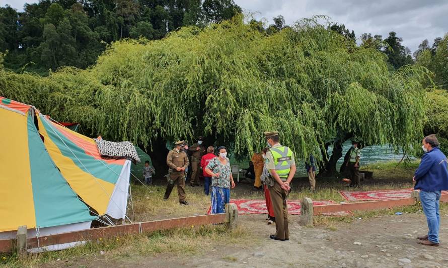 Sumario sanitario en un camping y 13 detenidos dejó fiscalización en Los Lagos 