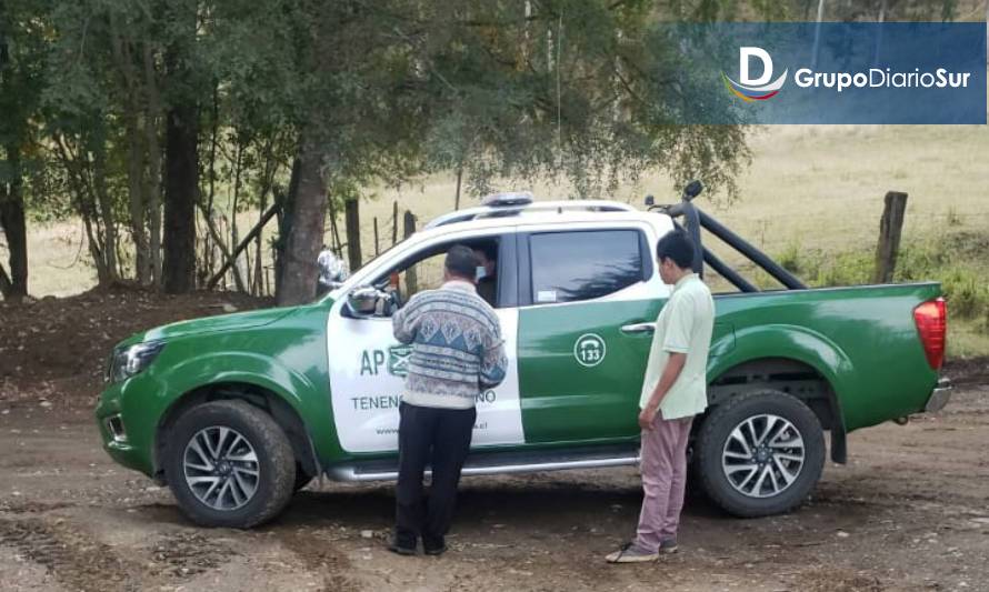 Futrono: Padre y su hijo recibieron golpiza por ingresar camión con leña a su casa