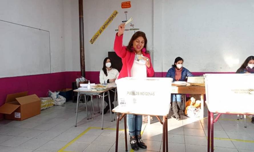 Ramona Reyes es elegida constituyente con primera mayoría en la región de Los Ríos