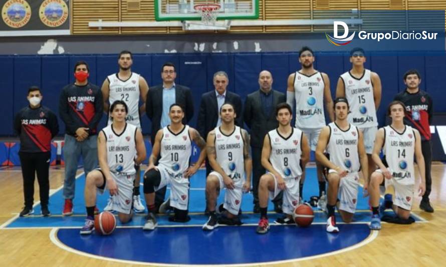 Las Ánimas no rifa su invicto: ganó 86-80 a Ancud