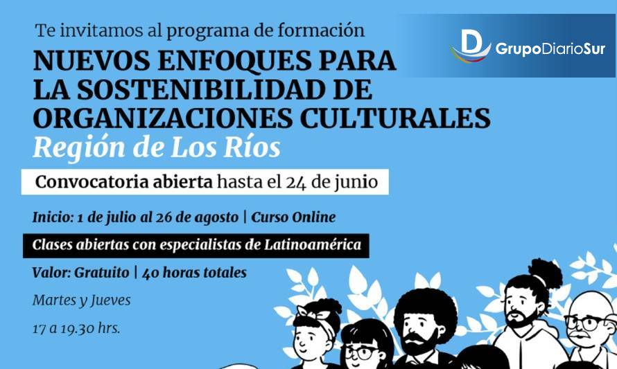 Últimos días para inscribirse a curso gratuito de Sostenibilidad para Organizaciones Culturales