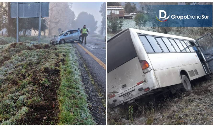 Hielo provoca accidentes en Lago Ranco y Cayurruca: precaución