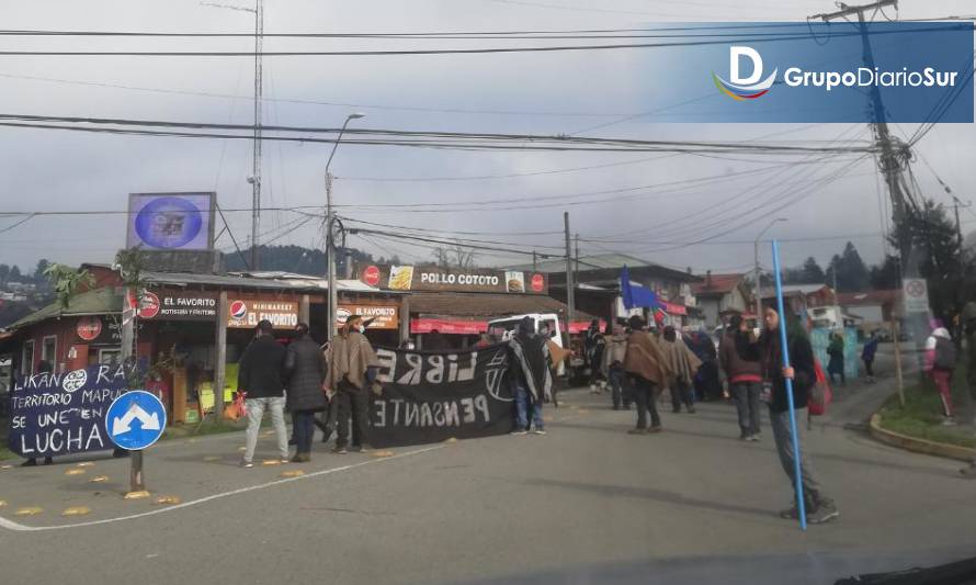 Marcha mapuche en Panguipulli termina con incidentes 