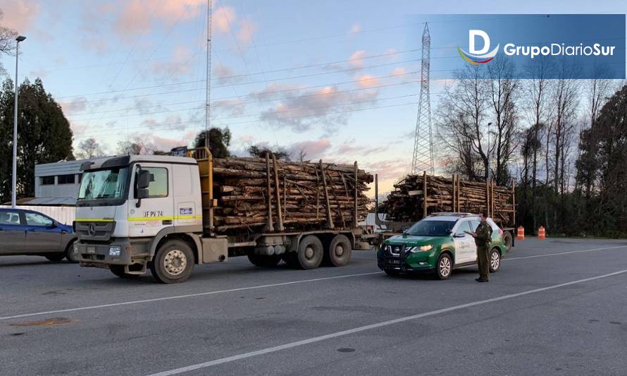 Investigan ataque a camión forestal en La Unión