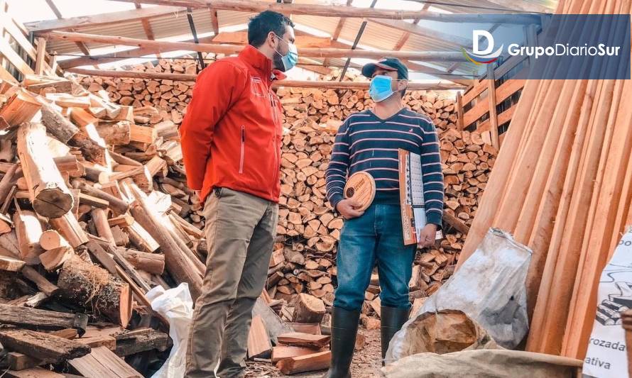 Treinta comerciantes de la Leña de Los Ríos ya cuentan con Sello de Calidad