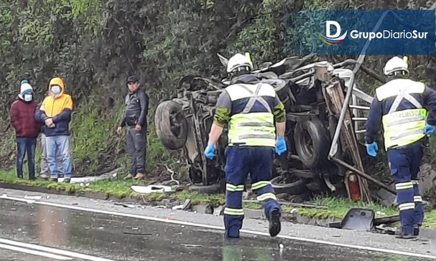Ruta Valdivia-Paillaco cobra nueva víctima fatal