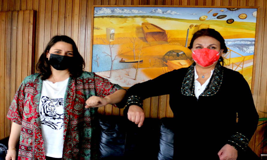 Ramona Reyes realizó visita protocolar a alcaldesa de Valdivia