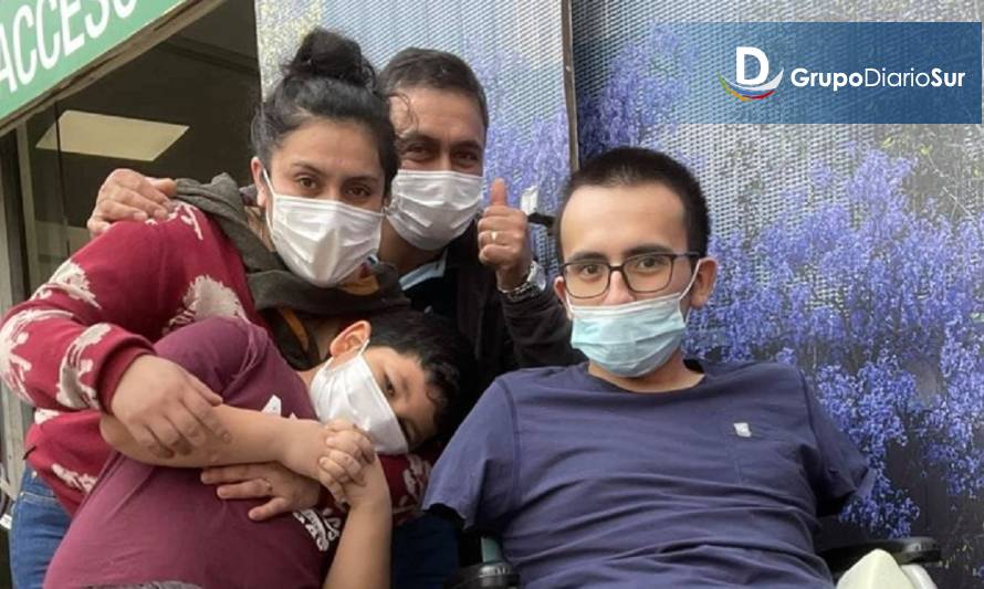 Joven sanjosino que perdió sus brazos inicia nueva vida junto a su familia