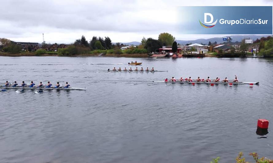 Valdivia organiza el Nacional de Remo tras dos años pandémicos