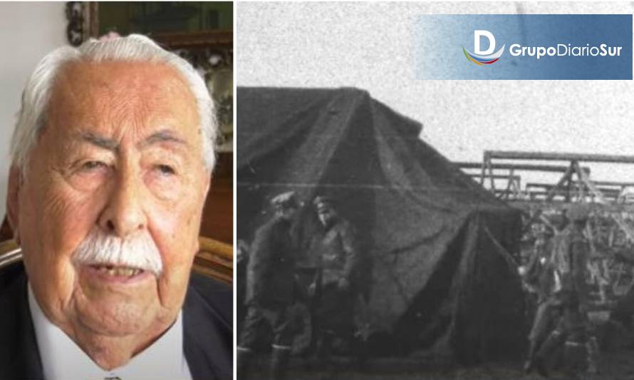 Ex militar que sirvió en el terremoto de 1960 cumplió 100 años