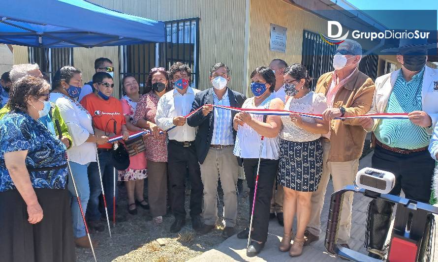 Agrupación de ciegos Acil inaugura su sede en Lanco