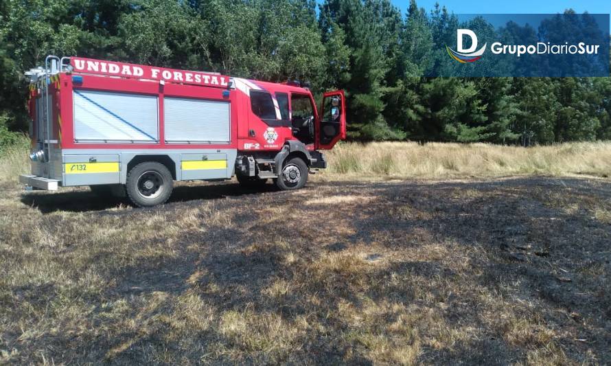 Dos emergencias seguidas debieron enfrentar Bomberos de Río Bueno