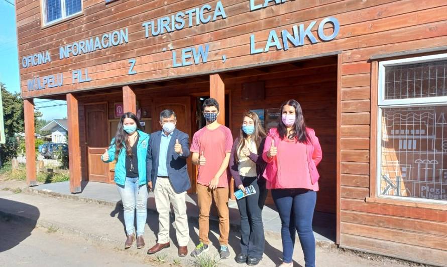 Oficina de Turismo en Lanco reabre sus puertas