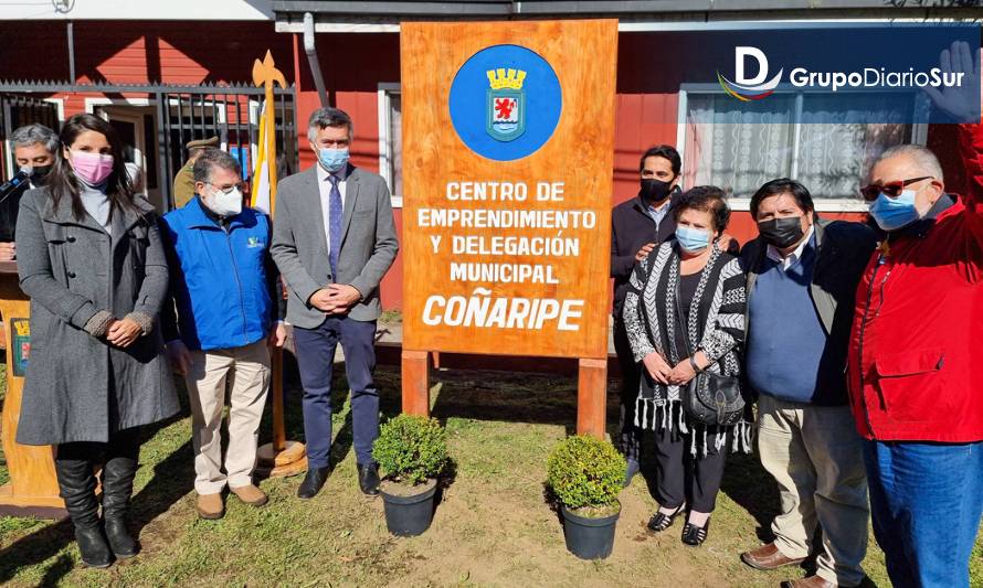 Inauguran Centro de Emprendimiento y Delegación Municipal en Coñaripe