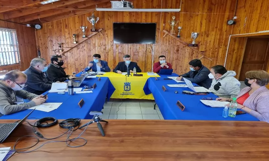 Concejo Municipal de Panguipulli aprobó por unanimidad la terminación del proyecto de alcantarillado para Choshuenco