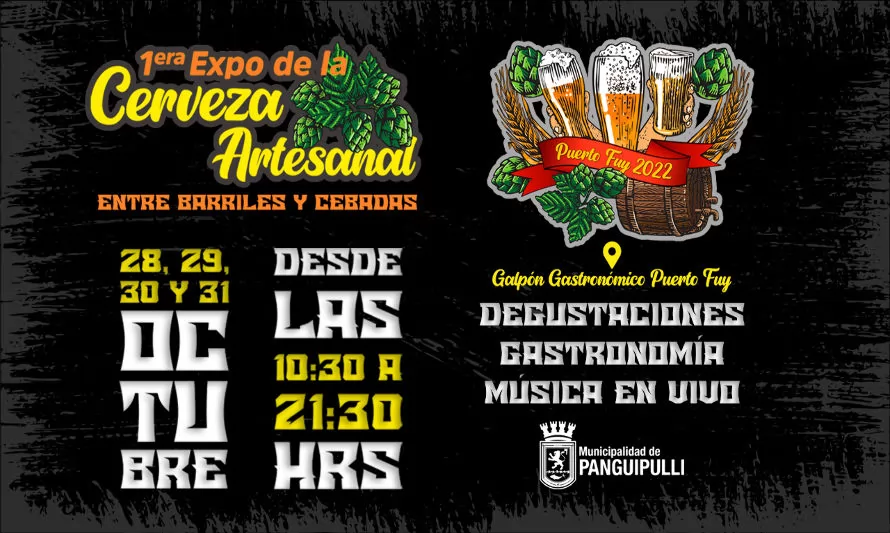¡Atención!: en Puerto Fuy realizarán la Primera Expo de la Cerveza Artesanal