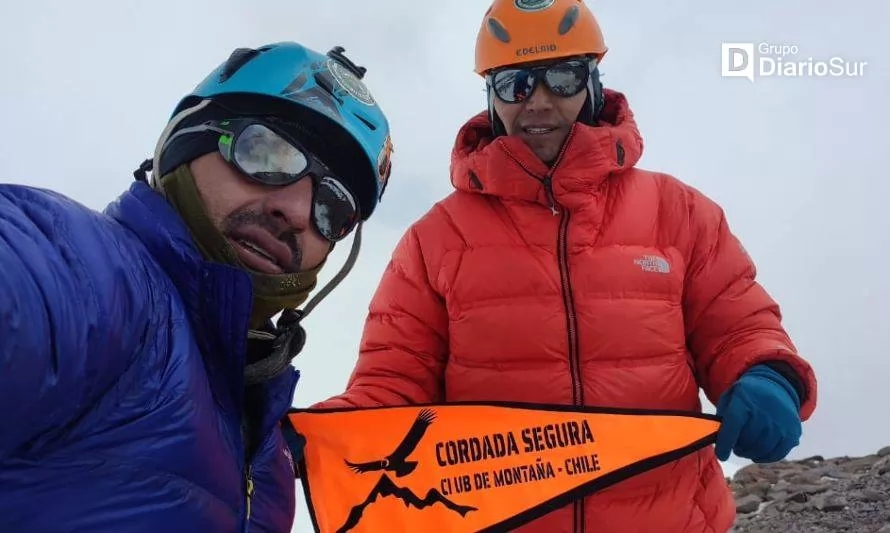 Montañista de Mariquina conquistó el Aconcagua
