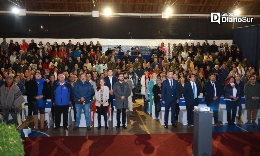 Realizan cuenta pública de Panguipulli en Gimnasio de Coñaripe