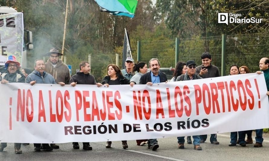 Protesta contra peaje en San José: “La comuna se opone a esa medida santiaguina” 