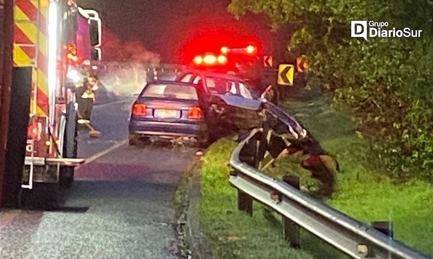 Reportan nuevo accidente vehicular en ruta Valdivia-Paillaco