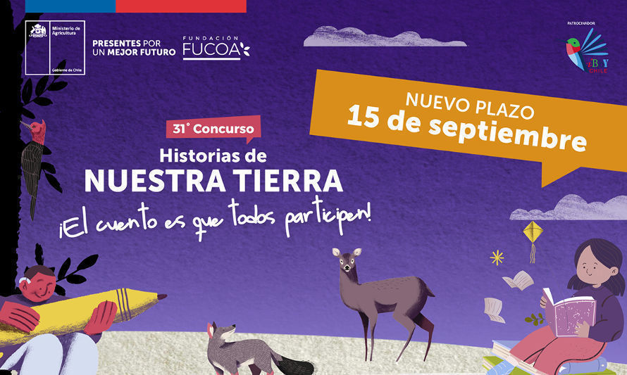 Amplían plazo para participar en el concurso "Historias de nuestra tierra 2023"