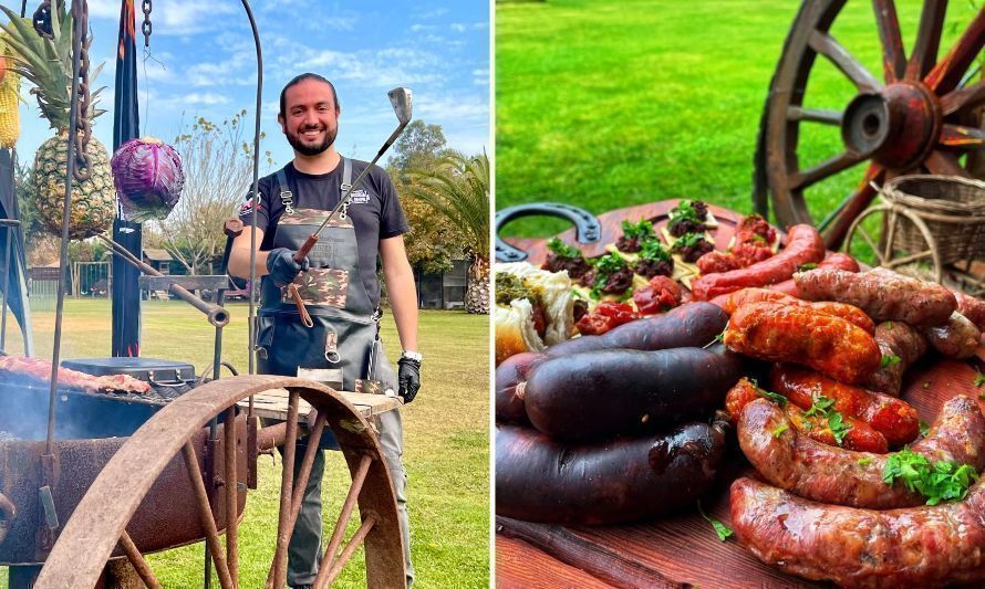 En esta fecha, Quiñones invita a innovar "todo es más rico a la parrilla", asegura. Crédito: Cedida.