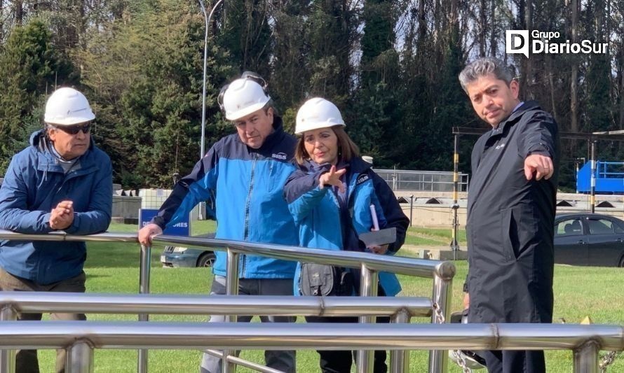 SISS visitó Estación Depuradora de Aguas Servidas de Valdivia